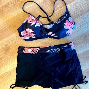 Size large swimsuit.  Made in China.